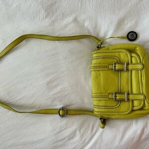 The Sak Yellow Crossbody Bag with Adjustable Strap